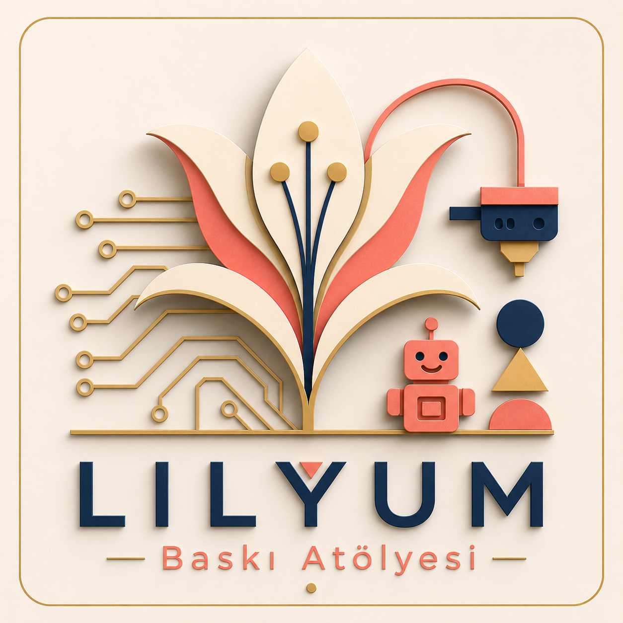 Lilyum Baskı Atölyesi logosu